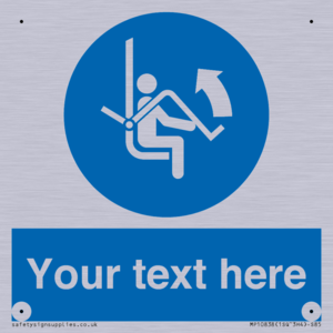 Custom Mandatory: Open safety bar of chairlift